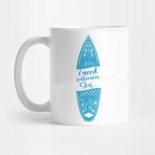 'I Need Vitamin Sea' Ocean Conservation Shirt Mug